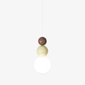 Orbis Acrylic Three Ball Pendant Lamp