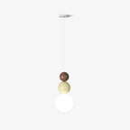 Orbis Acrylic Three Ball Pendant Lamp