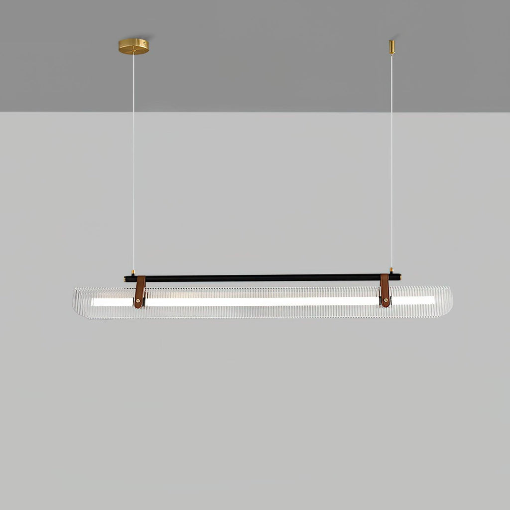 Lustra Pendant Lamp Acrylic Linear Modern for Dining Room