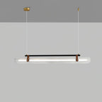 Lustra Pendant Lamp Acrylic Linear Modern for Dining Room