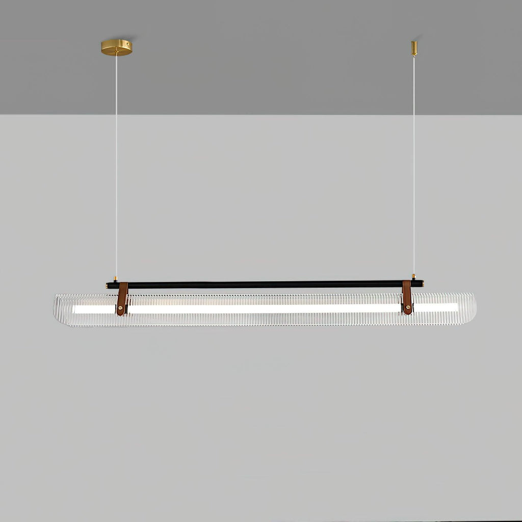 Lustra Pendant Lamp Acrylic Linear Modern for Dining Room