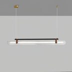 Lustra Pendant Lamp Acrylic Linear Modern for Dining Room