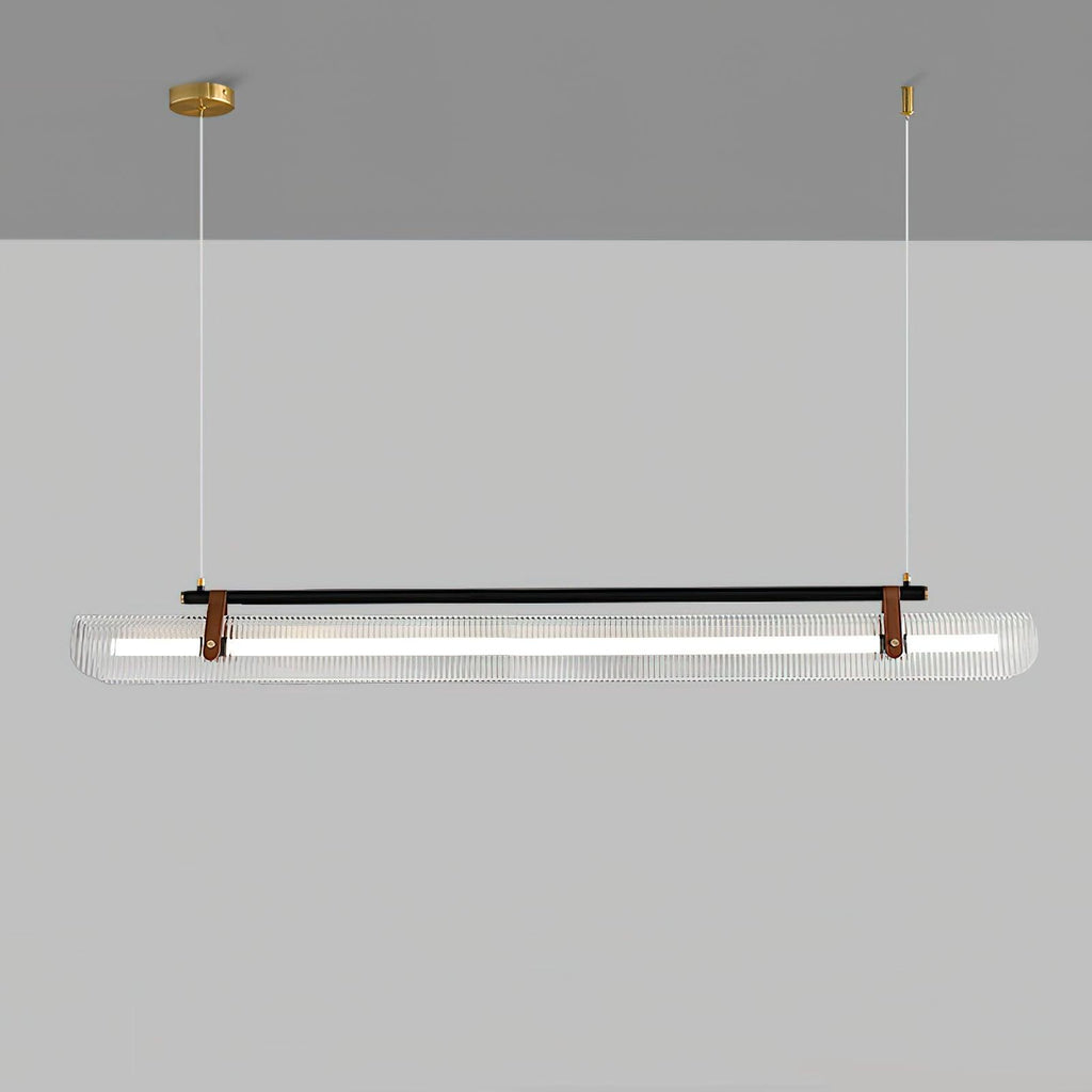 Lustra Pendant Lamp Acrylic Linear Modern for Dining Room