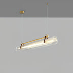 Lustra Pendant Lamp Acrylic Linear Modern for Dining Room