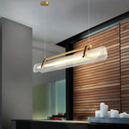 Lustra Pendant Lamp Acrylic Linear Modern for Dining Room