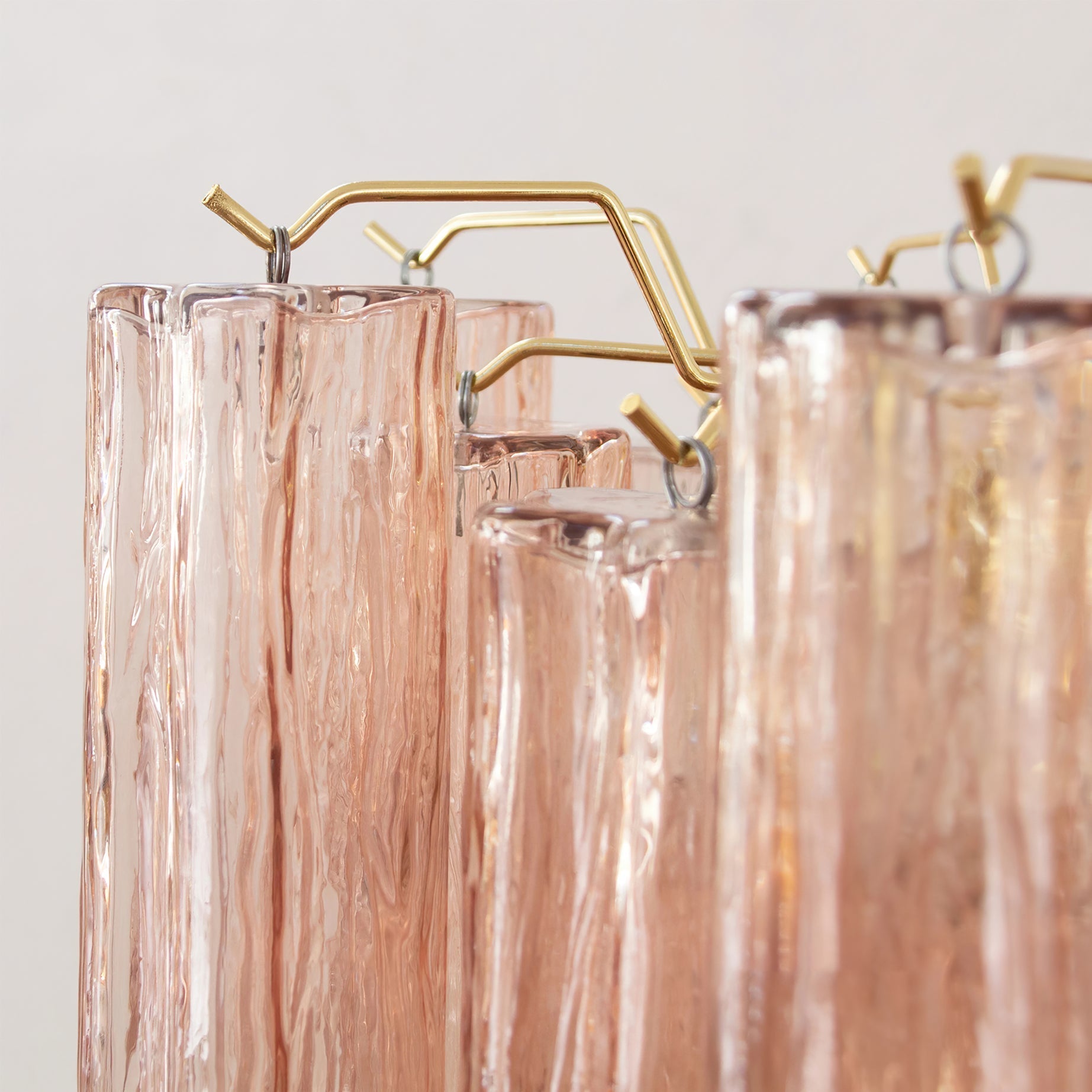 Chandelier Murano Glass Layers Living Spaces