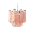 Aurora Chandelier Glass Tube Layered Luxury