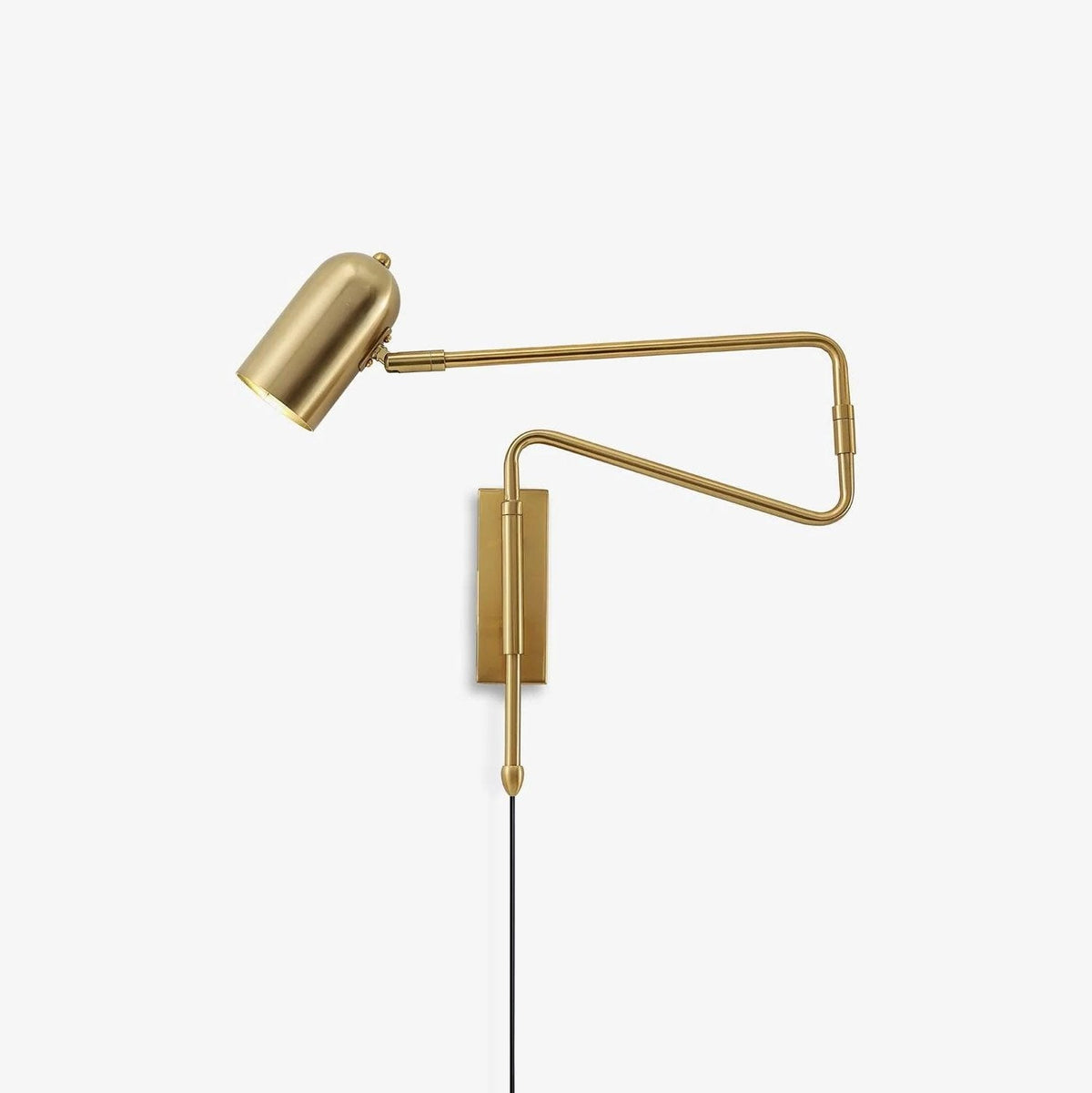 Ivar Adjustable Arm Plug In Wall Light