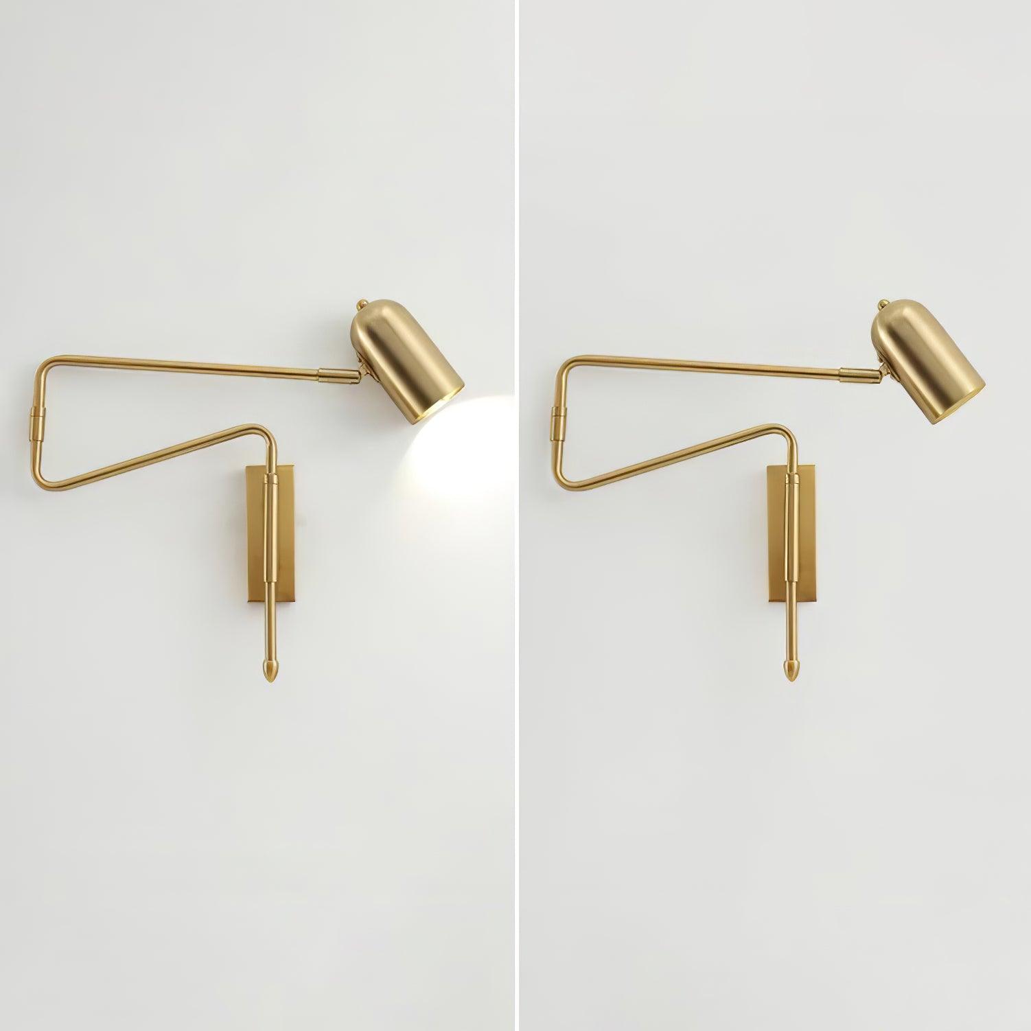 Ivar Adjustable Arm Plug In Wall Light