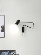 Ivar Adjustable Arm Plug In Wall Light