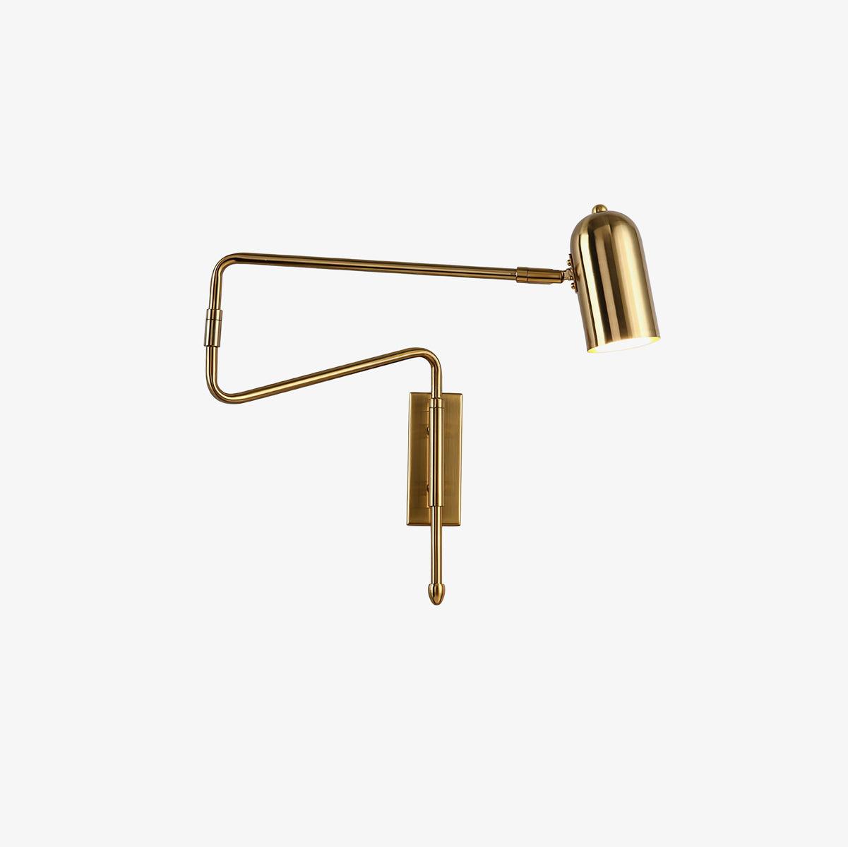 Ivar Adjustable Arm Plug In Wall Light