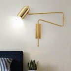 Ivar Adjustable Arm Plug In Wall Light