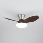 Velora Modern Wood Ceiling Fan Light