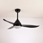 Zefiro Modern Wood Ceiling Fan with Light