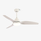 Zefiro Modern Wood Ceiling Fan with Light