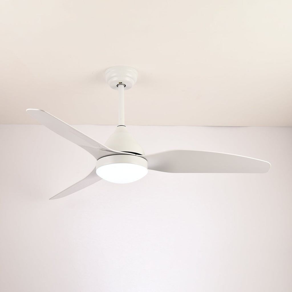 Zefiro Modern Wood Ceiling Fan with Light