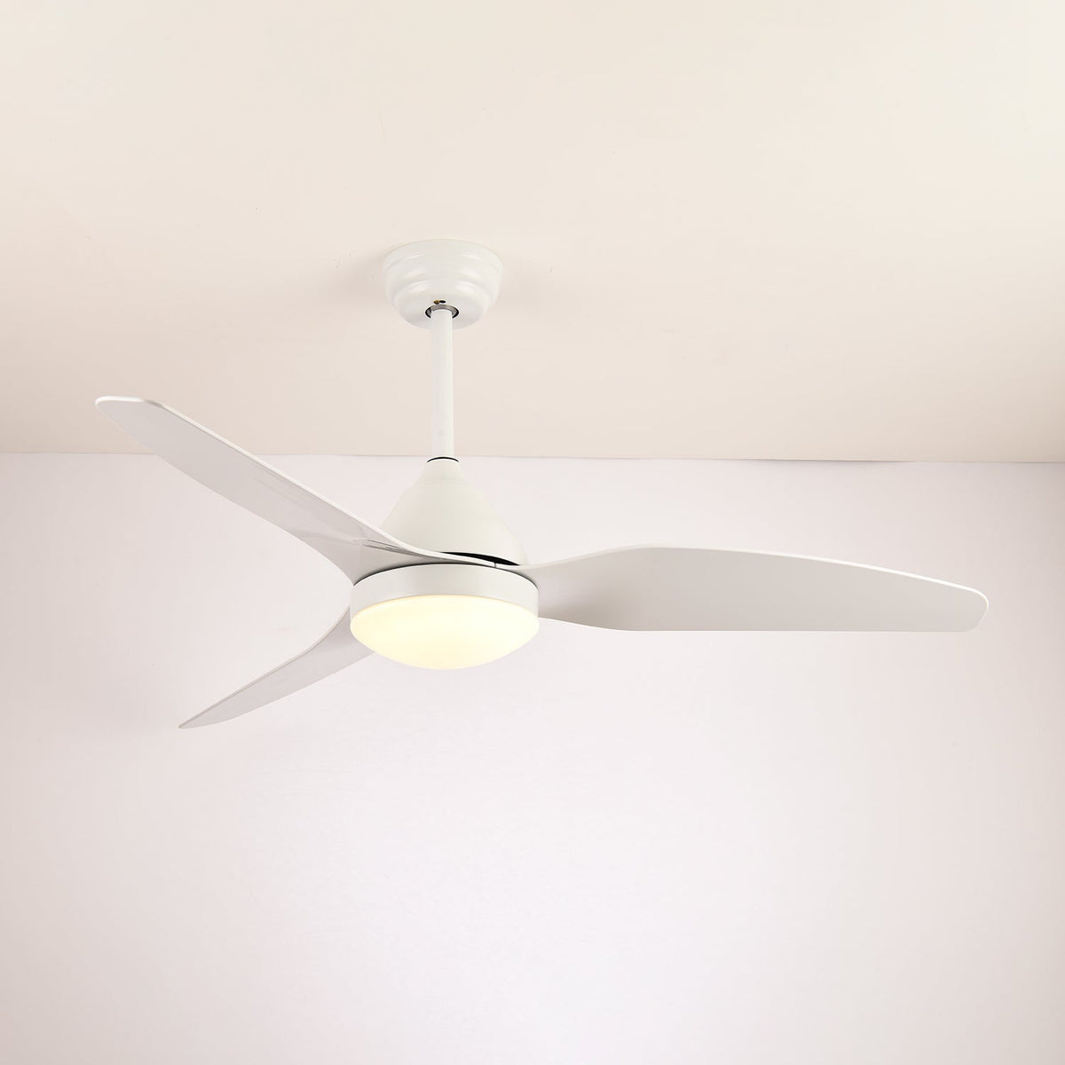 Zefiro Modern Wood Ceiling Fan with Light