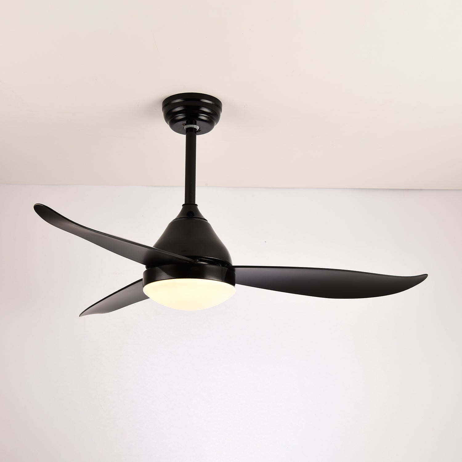 Zefiro Modern Wood Ceiling Fan with Light