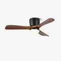 Nerio Minimalist Wood Ceiling Fan Light