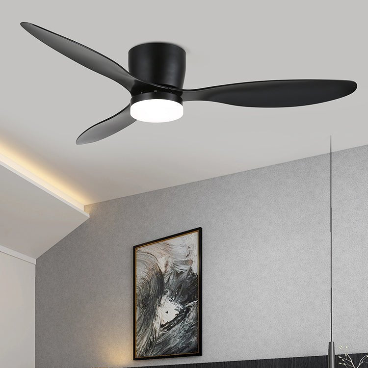 Nerio Minimalist Wood Ceiling Fan Light