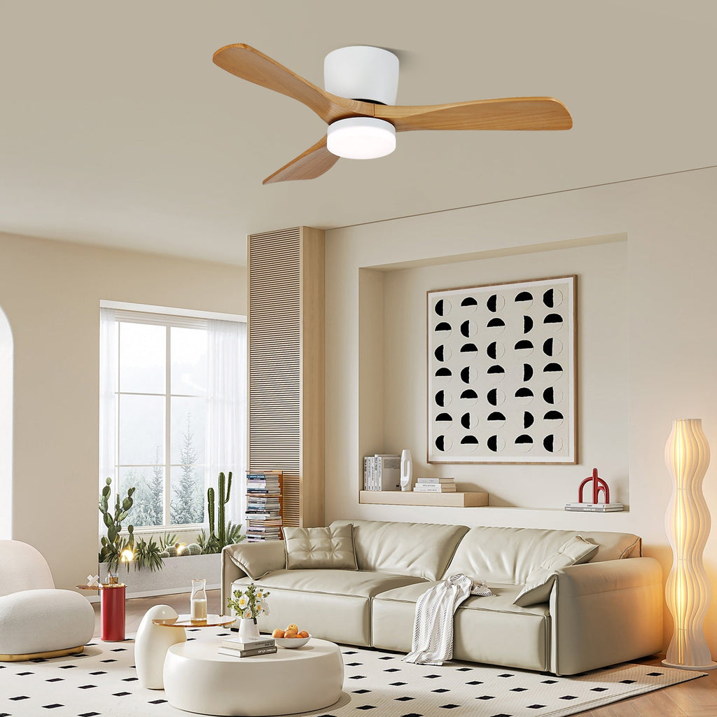 Nielsen Wooden  42"/52" Ceiling Fan  With Light - image 5