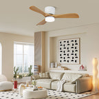 Nielsen Wooden  42"/52" Ceiling Fan  With Light - image 5