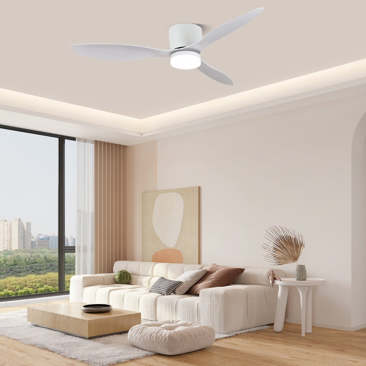 Nielsen Wooden  42"/52" Ceiling Fan  With Light - image 9