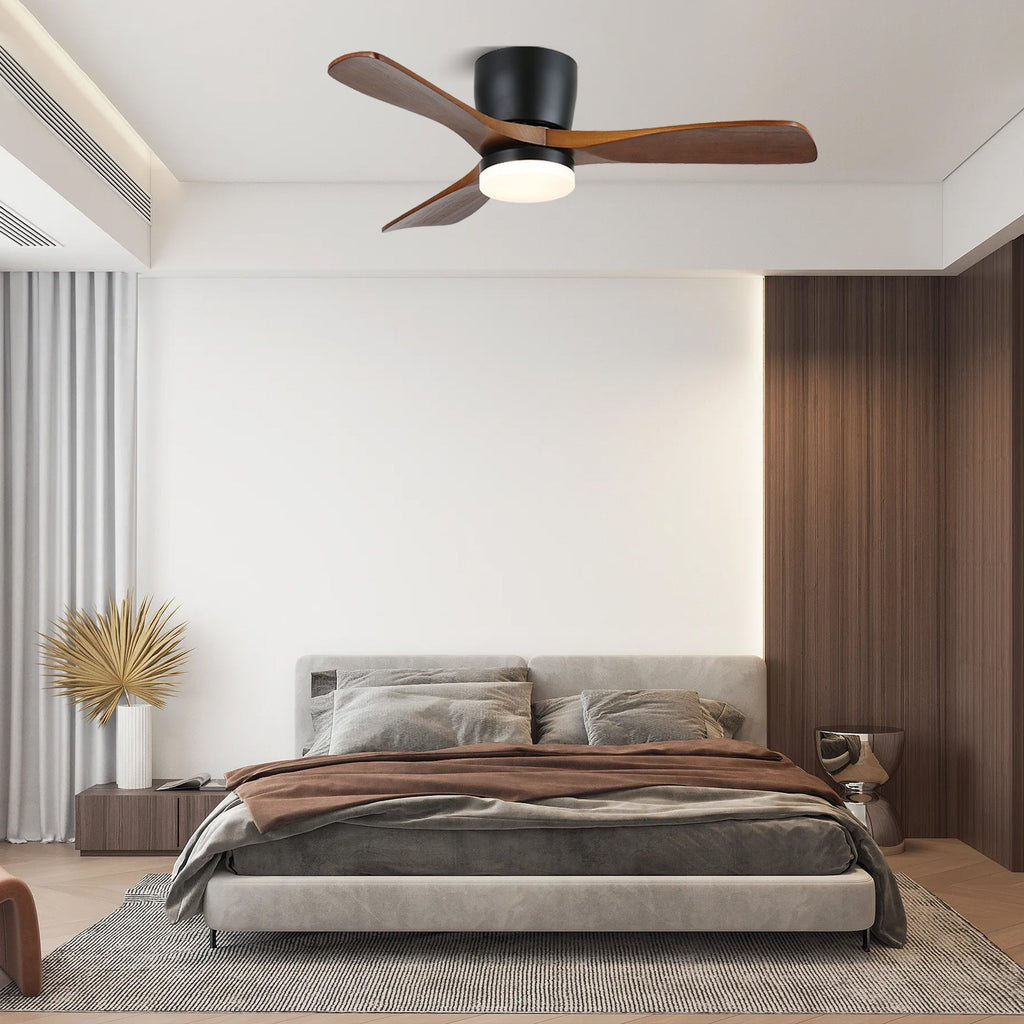 Nielsen Wooden  42"/52" Ceiling Fan  With Light - image 2