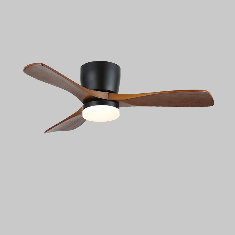 Nielsen Wooden 42"/52" Ceiling Fan With Light - Letslighting