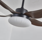 Zerith Modern Wood Ceiling Fan Light