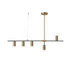 Lustra Chandelier Brass Linear Cassandra Elegant
