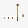 Lustra Chandelier Brass Linear Cassandra Elegant