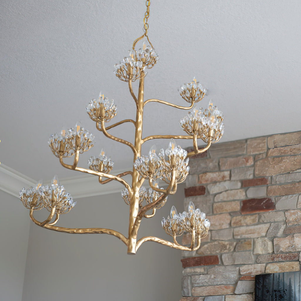 Adrion Luxury  Blossoming Tree  Crystal Chandelier
