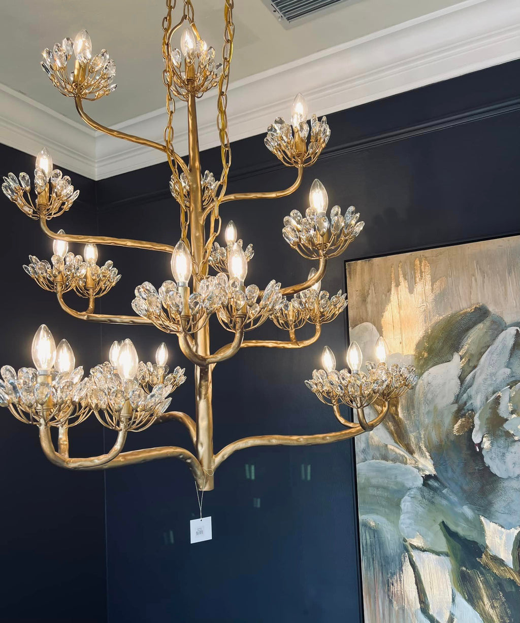 Adrion Luxury  Blossoming Tree  Crystal Chandelier
