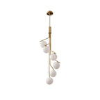 Agave Modern Minimalist  Glass Pendant Light