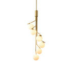 Agave Modern Minimalist  Glass Pendant Light