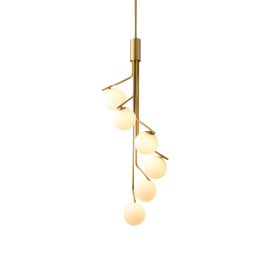 Agave Modern Minimalist  Glass Pendant Light