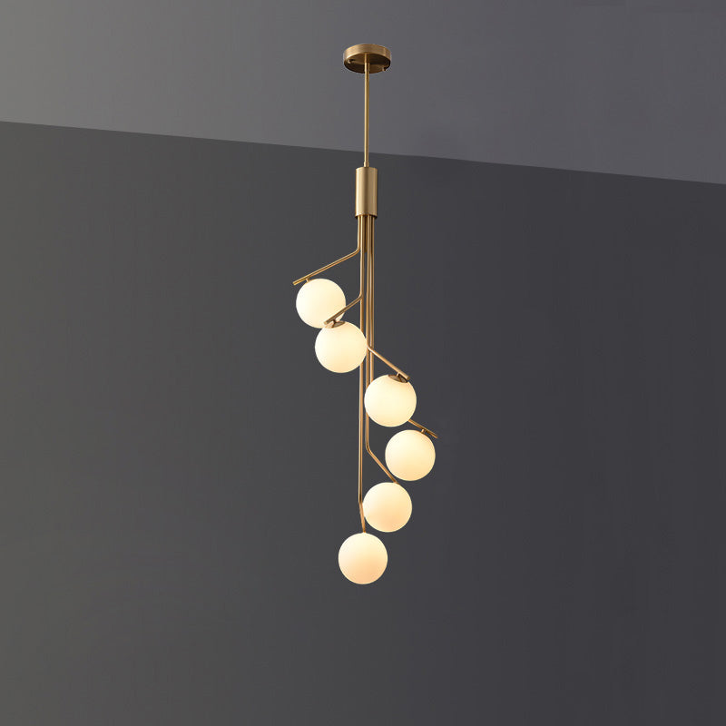 Agave Modern Minimalist  Glass Pendant Light