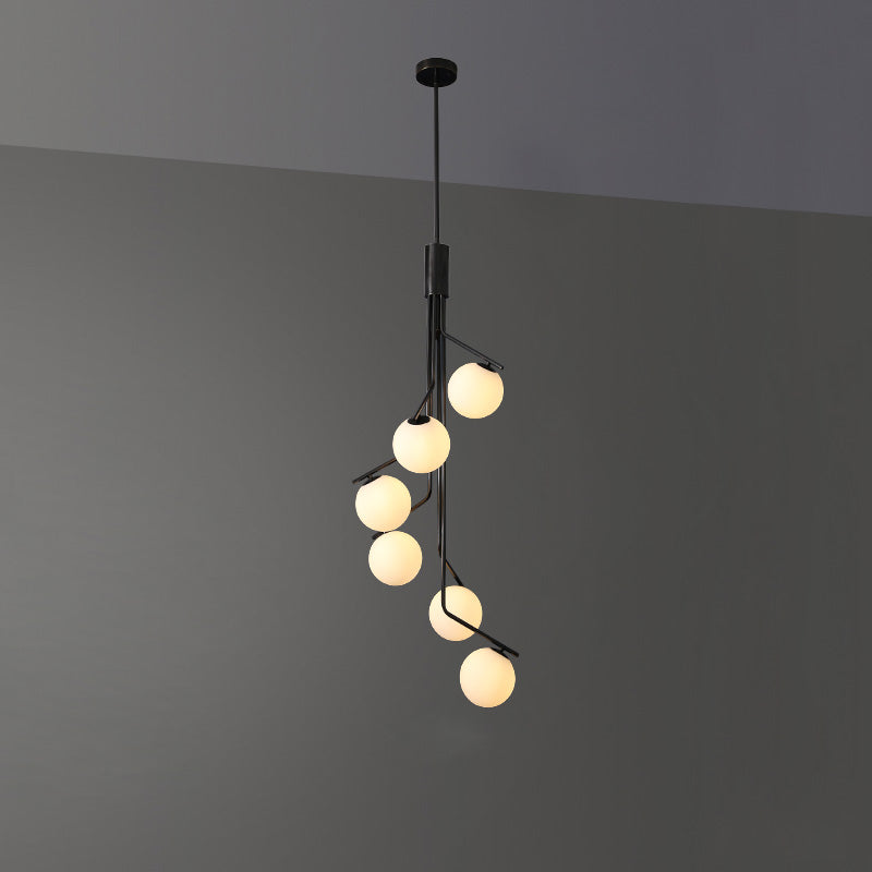 Agave Modern Minimalist  Glass Pendant Light