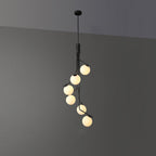 Agave Modern Minimalist  Glass Pendant Light