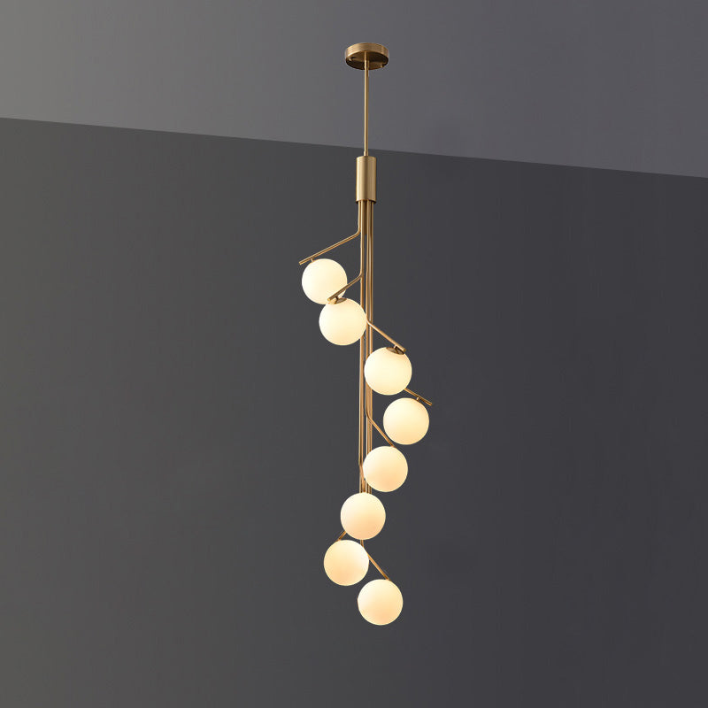Agave Modern Minimalist  Glass Pendant Light