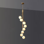 Agave Modern Minimalist  Glass Pendant Light