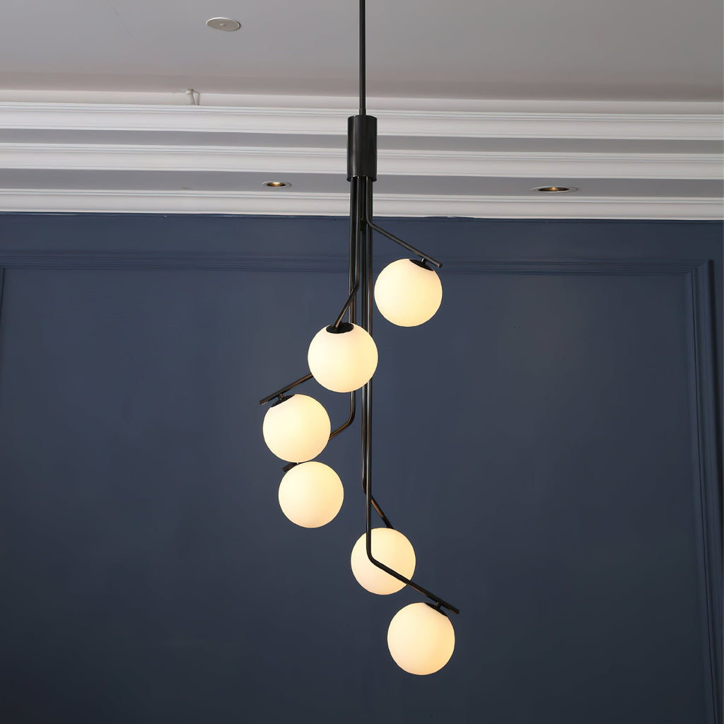 Agave Modern Minimalist  Glass Pendant Light