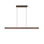 Aimee Cloud Chandelier Wooden Linear Form Minimalist