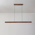 Aimee Cloud Chandelier Wooden Linear Form Minimalist