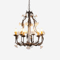 Rocaille Flower Chandelier