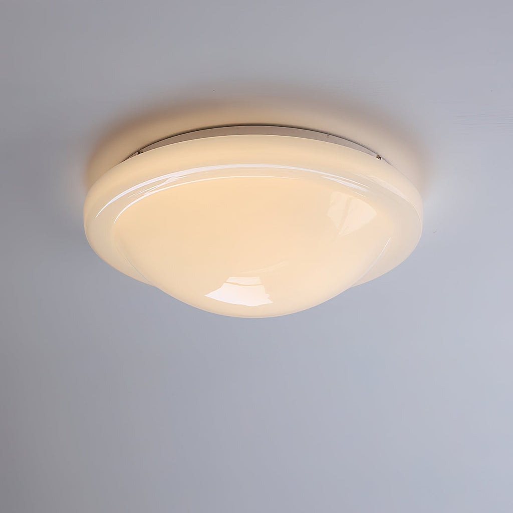 Aire Ceiling Lamp Flush Mount Glass Dome Minimalist