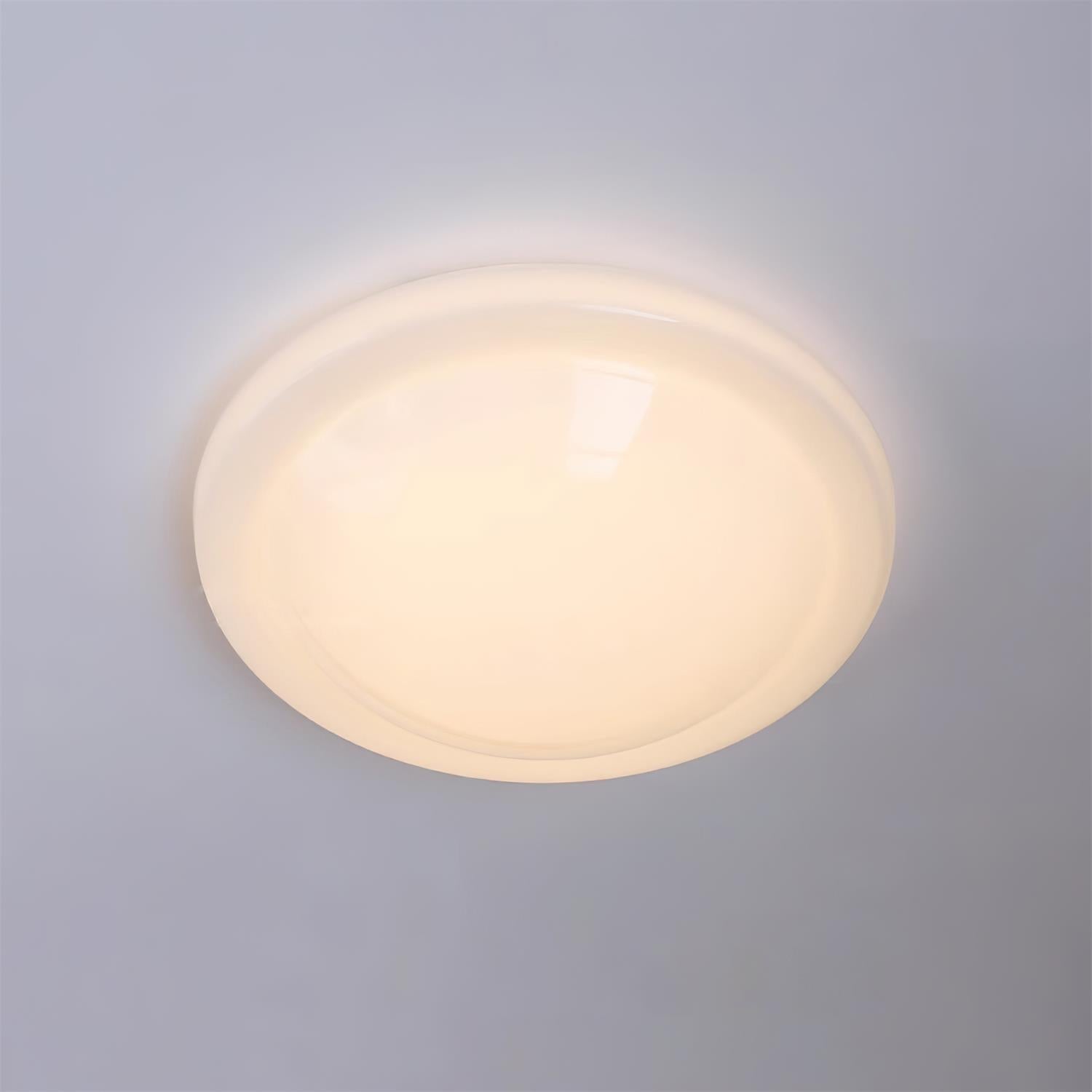 Aire Ceiling Lamp Flush Mount Glass Dome Minimalist