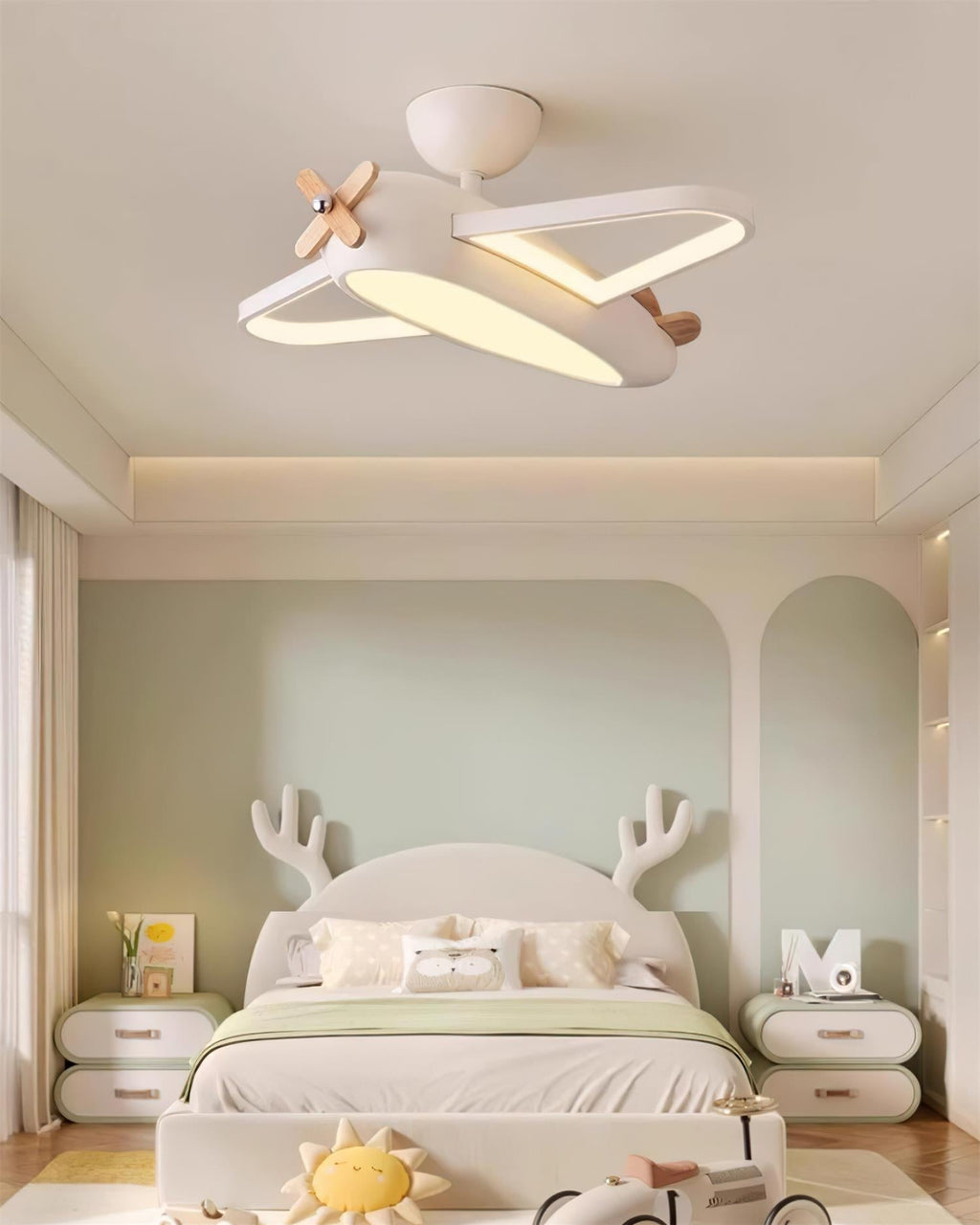 Ceiling Lamp Airplane for Kids’ Room with Playful Charm