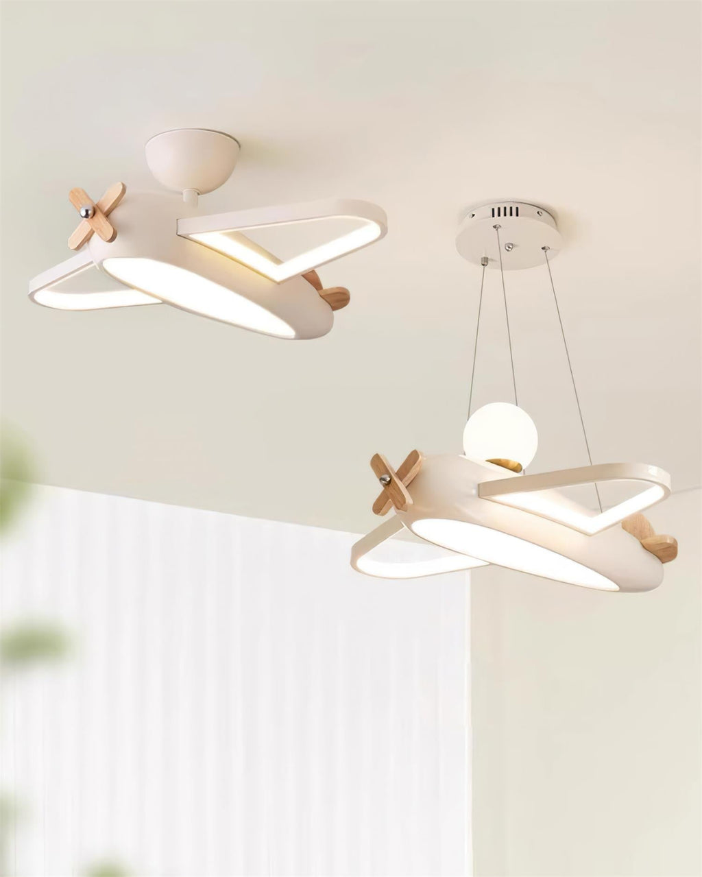Ceiling Lamp Airplane for Kids’ Room with Playful Charm